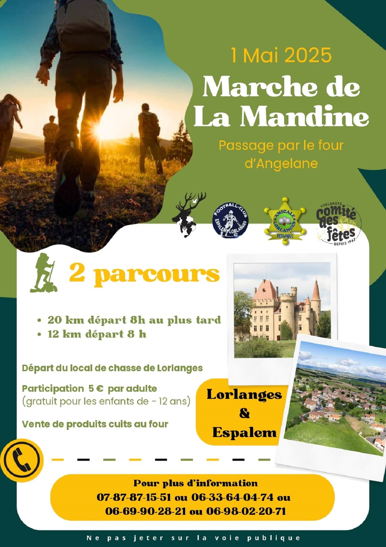 Marche de la MANDINE