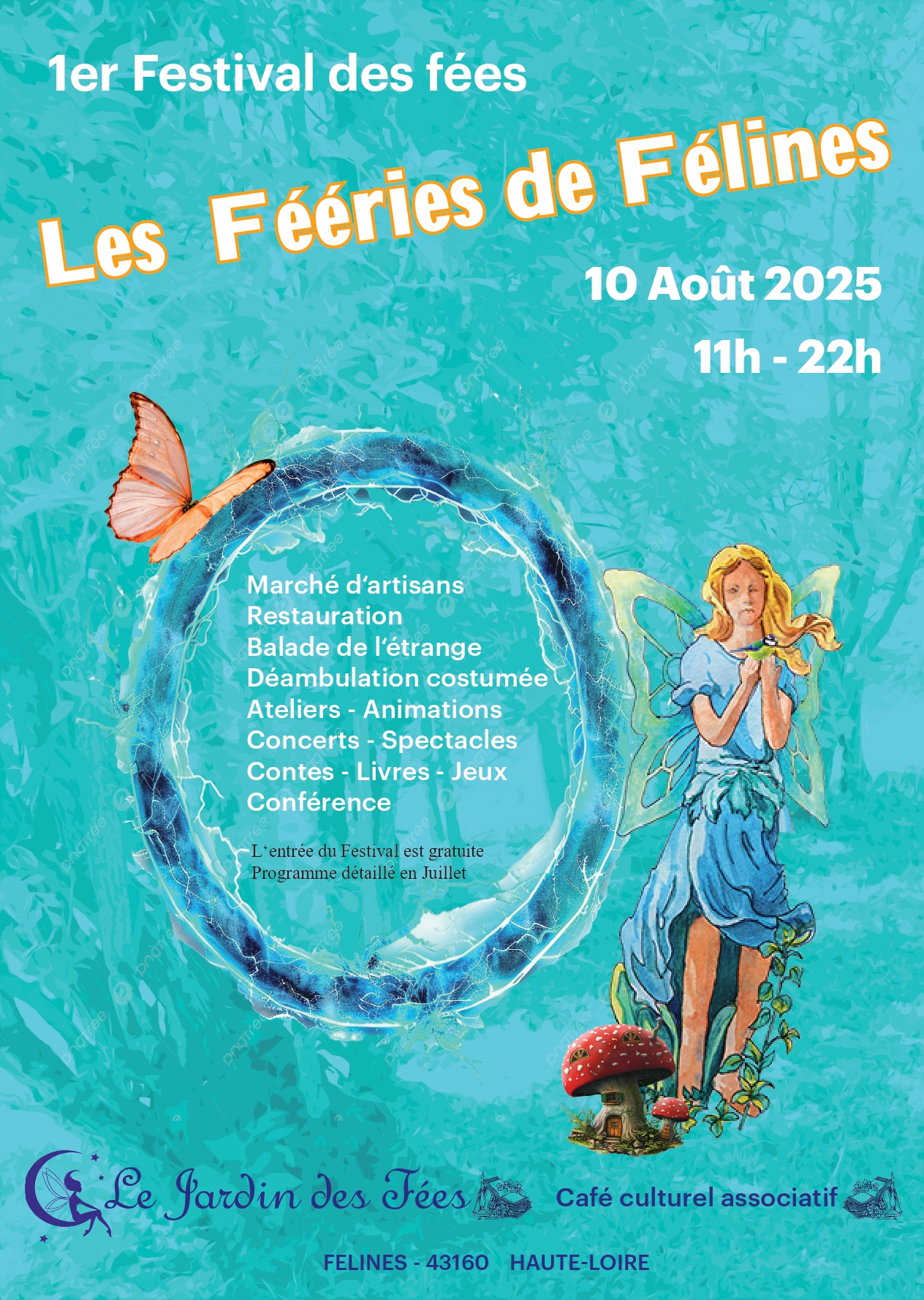 EVE-Festival des fées _Félines-Affiche