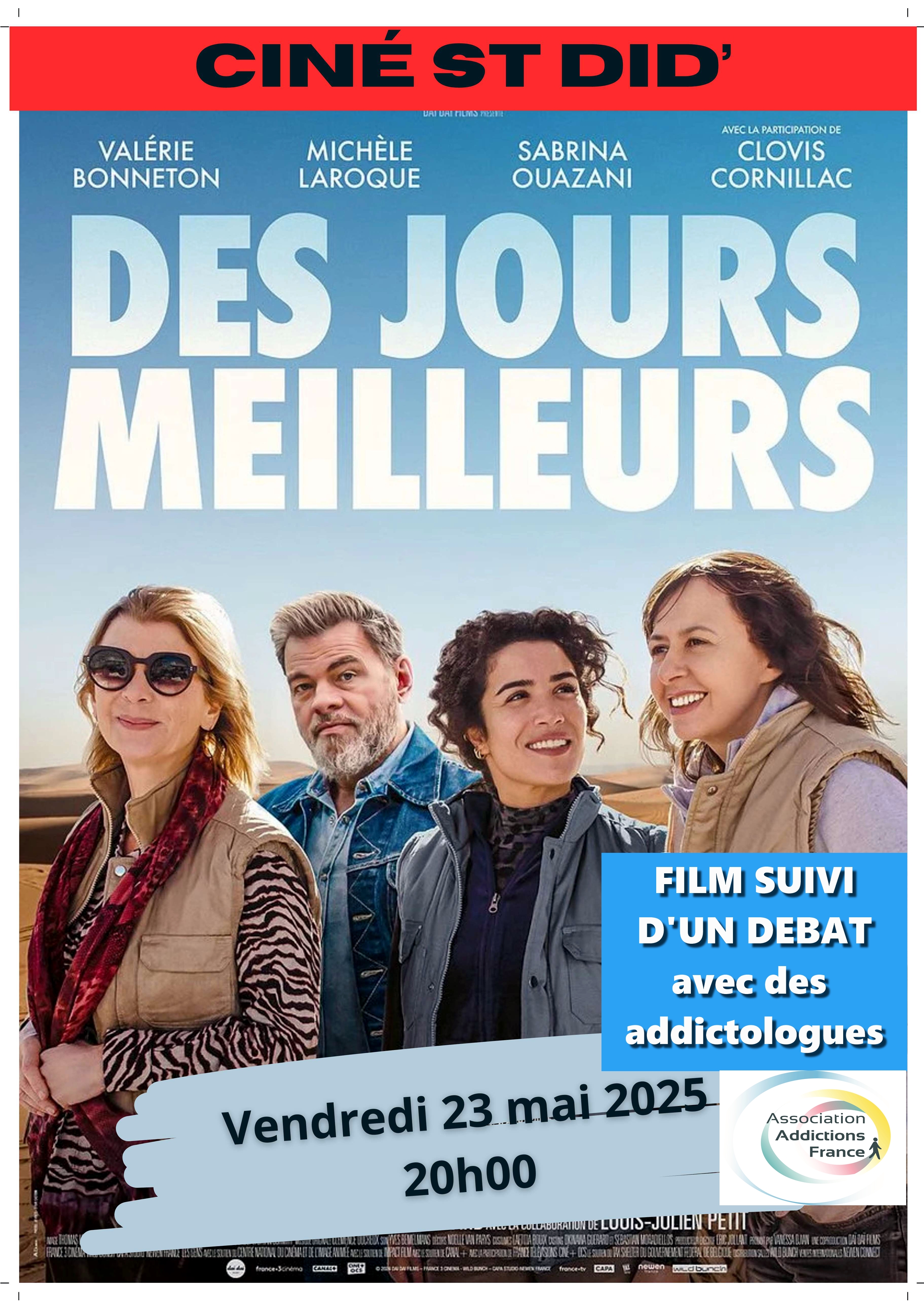 Séance de cinéma "Des jours heureux" suivi d'un débat_Saint-Didier-en-Velay