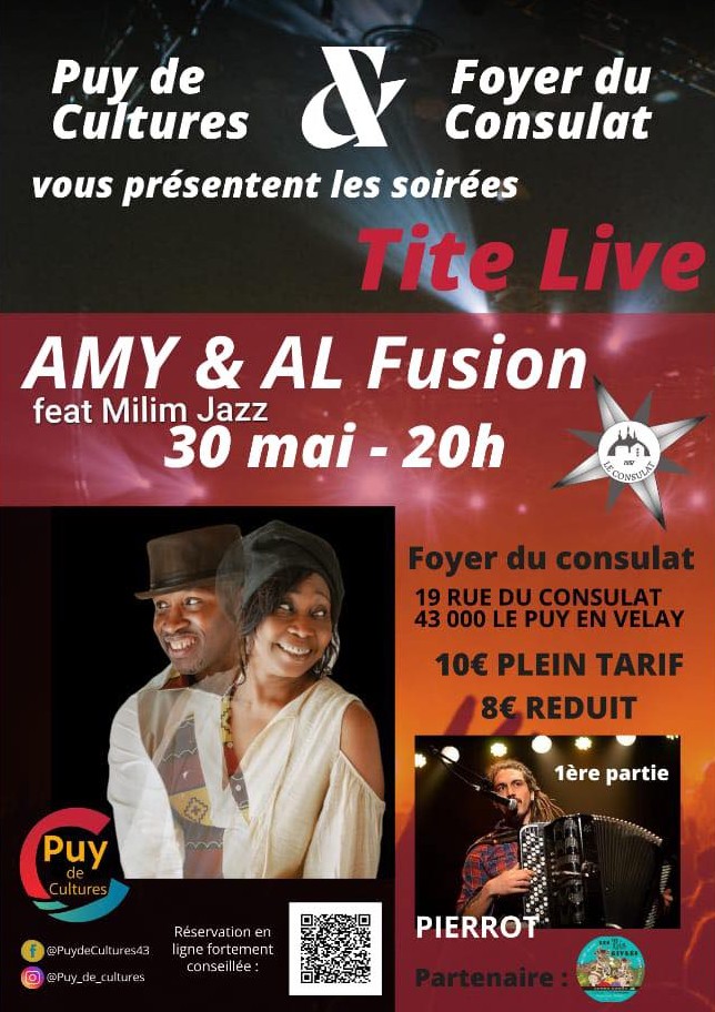 Concert Tite Live avec Amy & AL_Le Puy-en-Velay