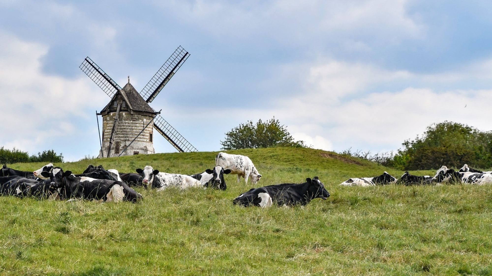Journée Européenne des moulins et du patrimoine meulier, sur le plateau d'Ally_Ally