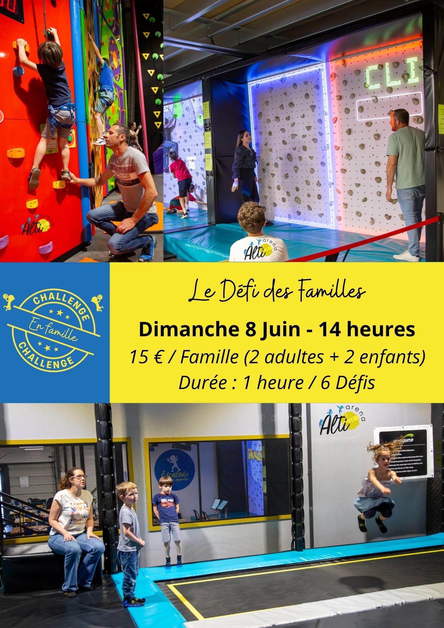 Olympiade en famille à Alti Arena_Le Puy-en-Velay Olympiade en famille à Alti Arena_Le Puy-en-Velay