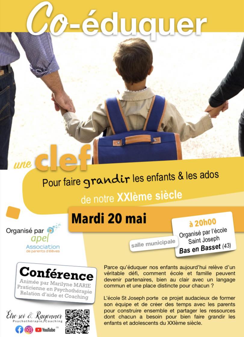 Conférence exceptionnelle : Co-éduquer_Bas-en-Basset