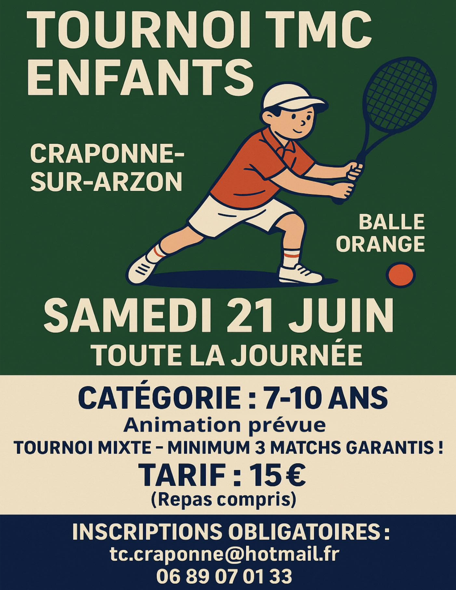 EVE_Tournoi de tennis enfants_Craponne-sur-Arzon