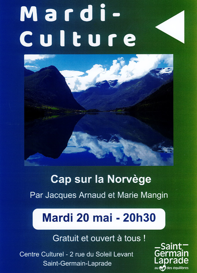 Mardi Culture : Cap sur la Norvège_Saint-Germain-Laprade