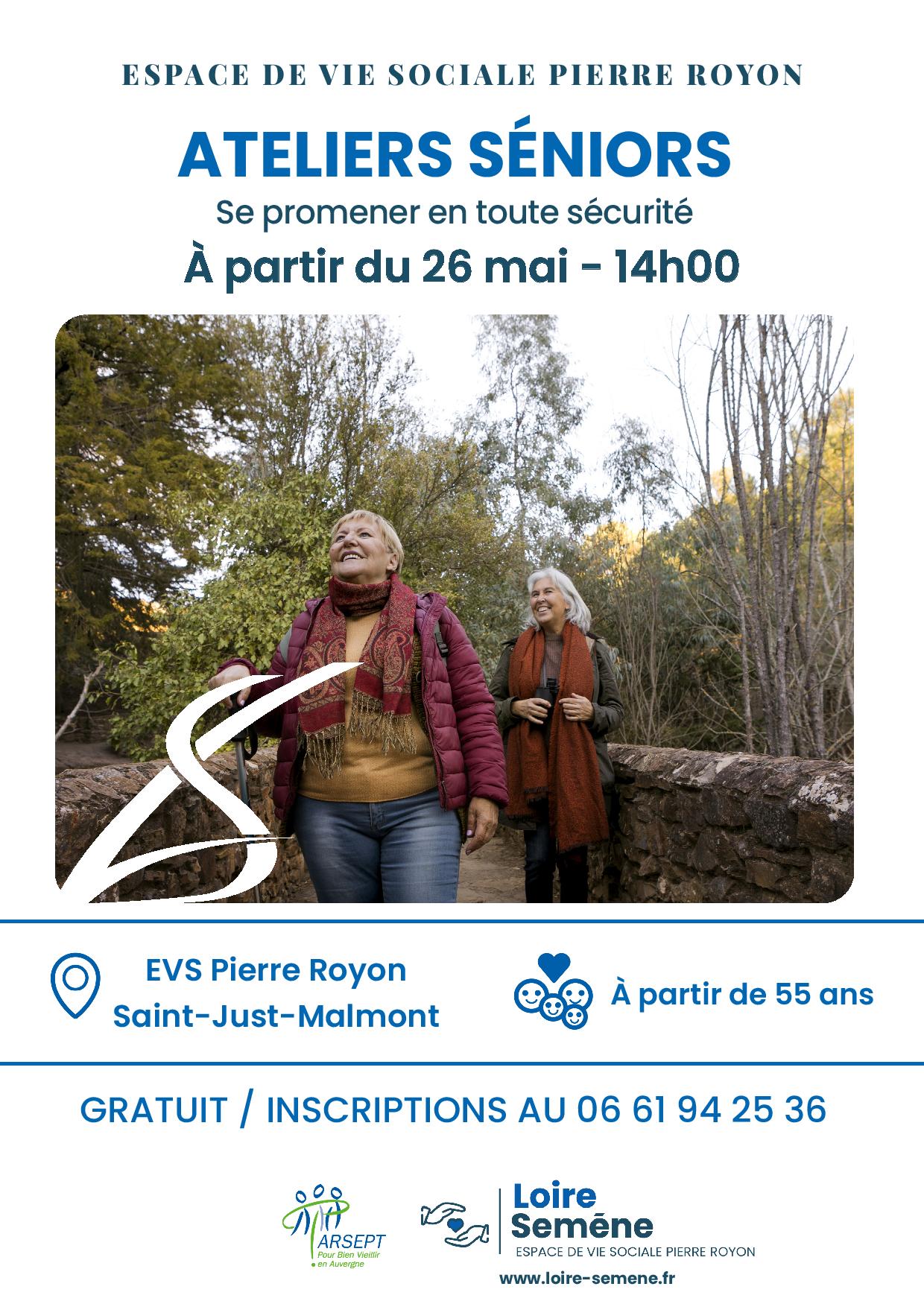 Ateliers séniors : se promener en toute sécurité_Saint-Just-Malmont