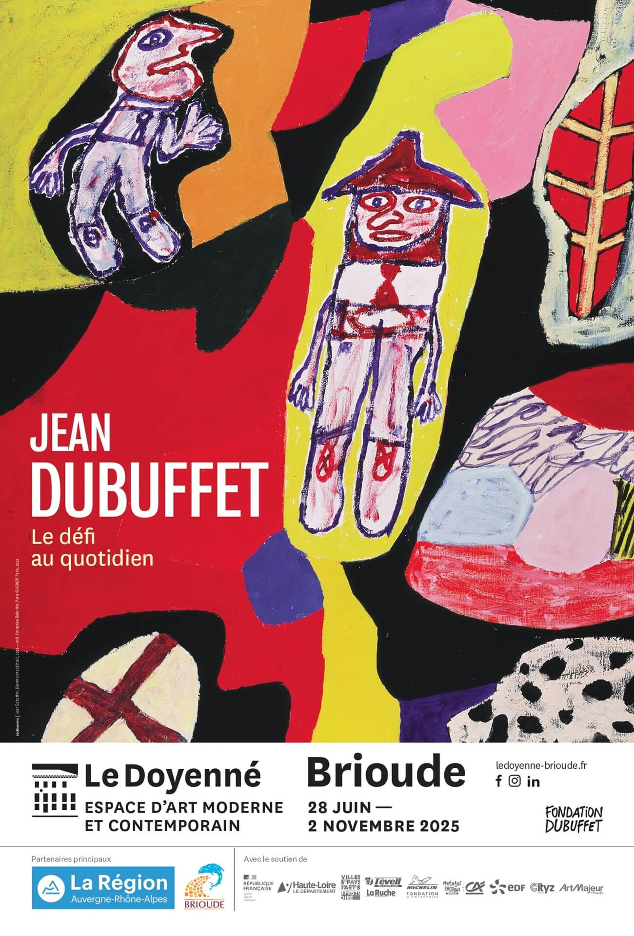 Jean Dubuffet au Doyenné_Brioude