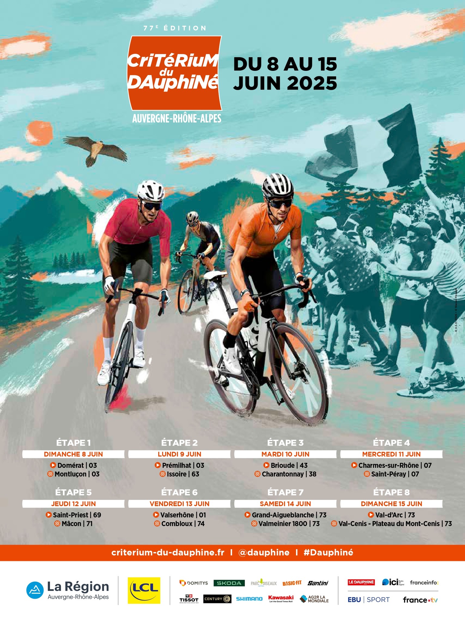 EVE_Critérium du Dauphiné-affiche