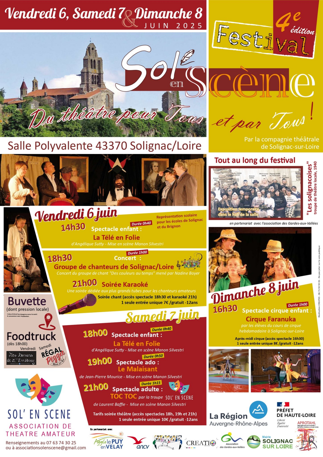 EVE_Festival de théâtre amateur de Sol’ en Scène, 4ème édition_Solignac-sur-Loire