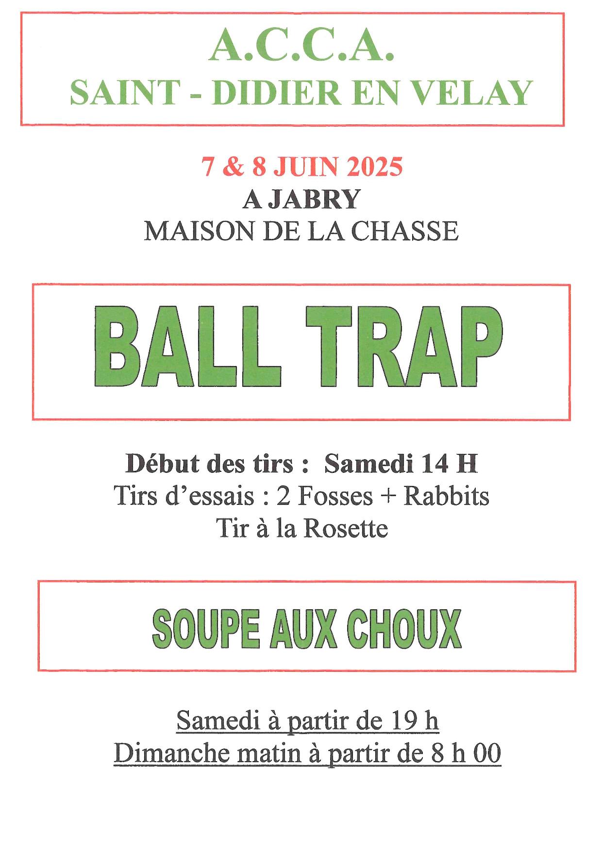 Ball trap_Saint-Didier-en-Velay Ball trap_Saint-Didier-en-Velay