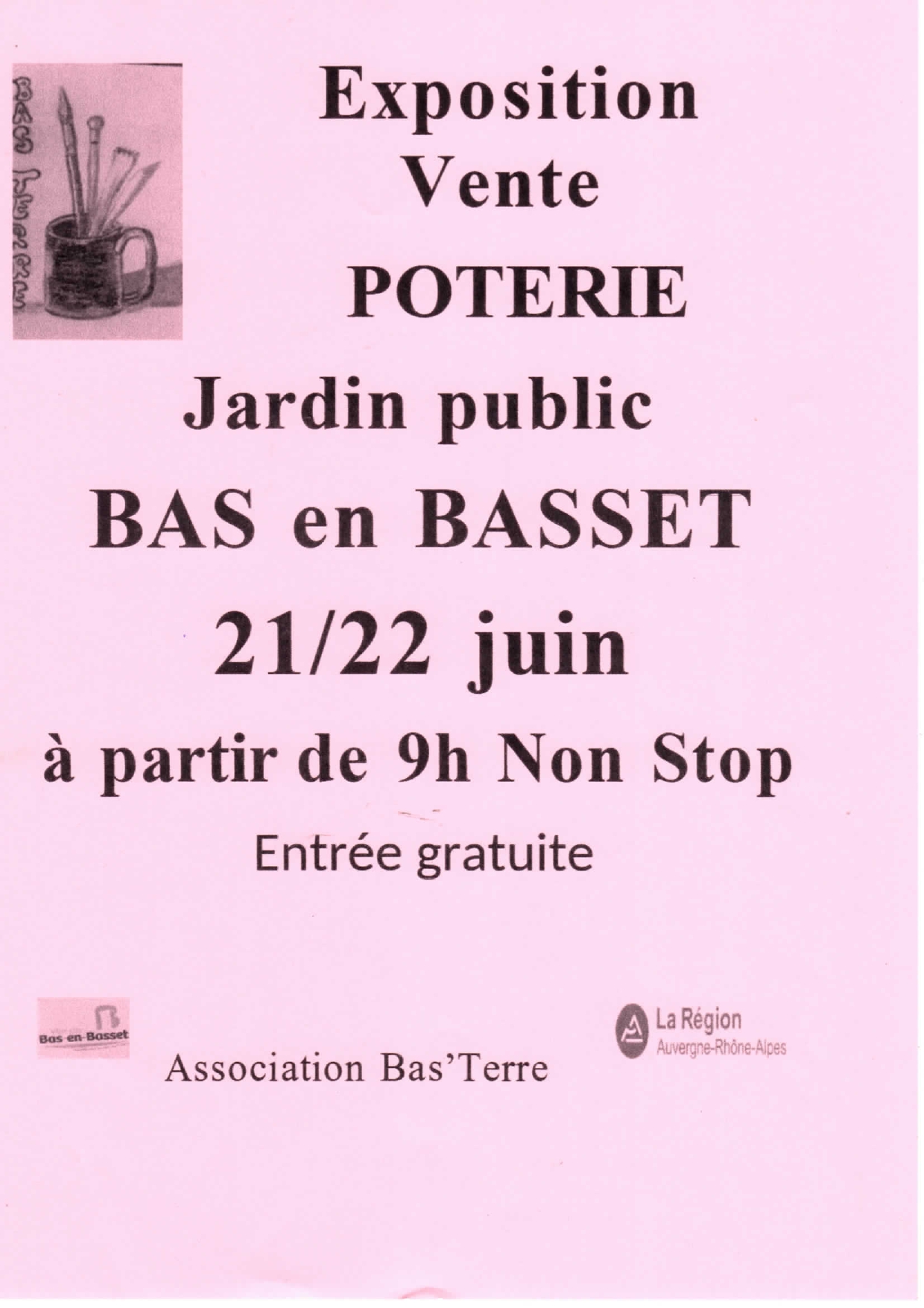 Exposition - Vente Association Bas Terre_Bas-en-Basset