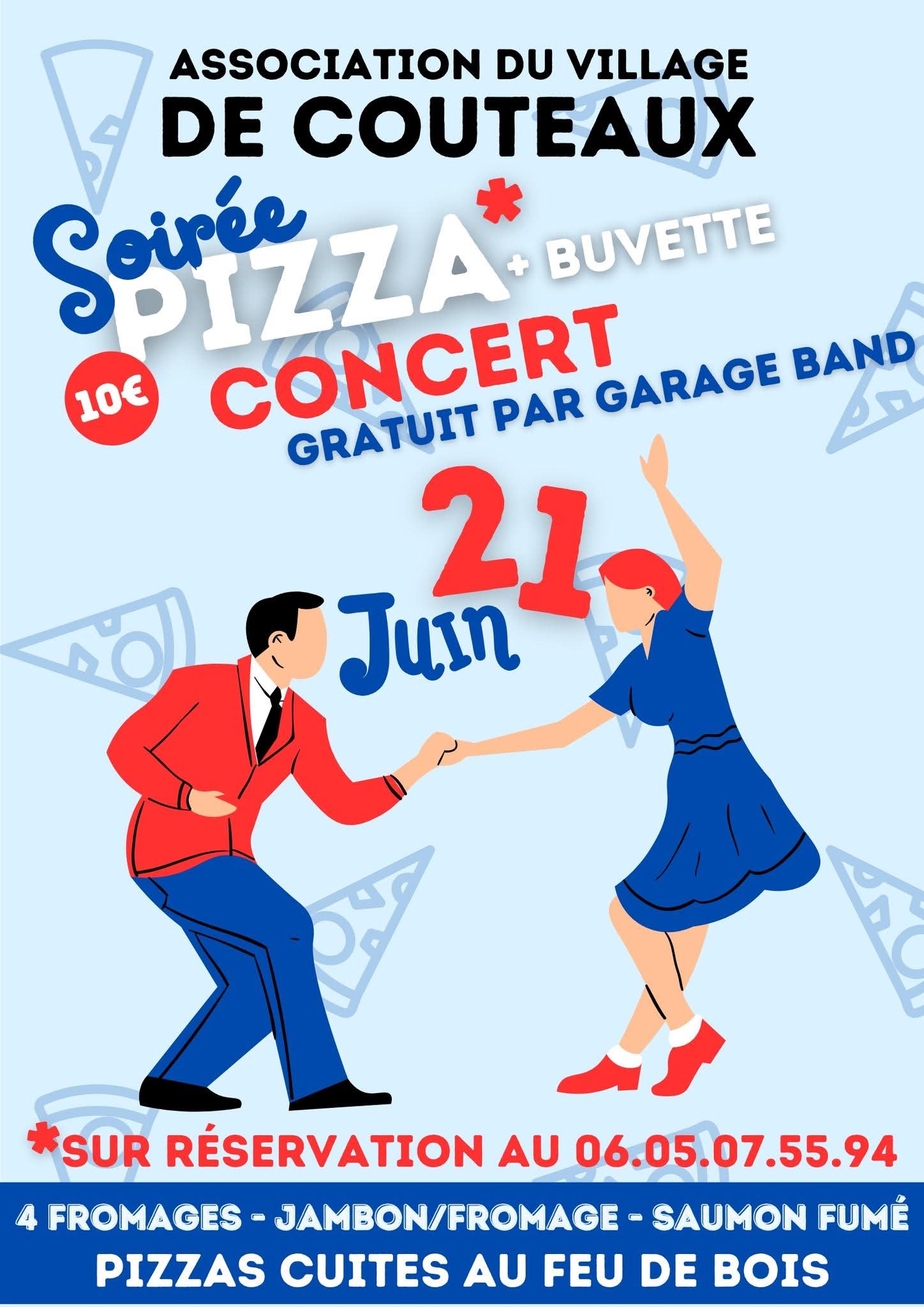 Soirée pizza / concert_Lantriac