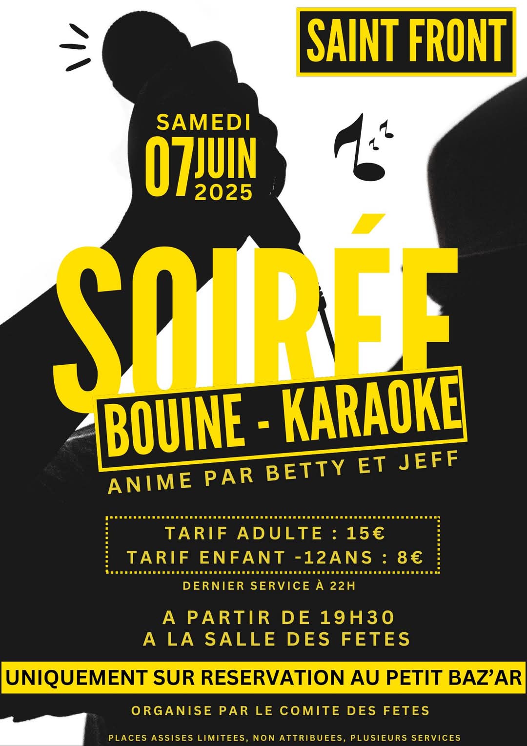 Soirée bouine / karaoké_Saint-Front