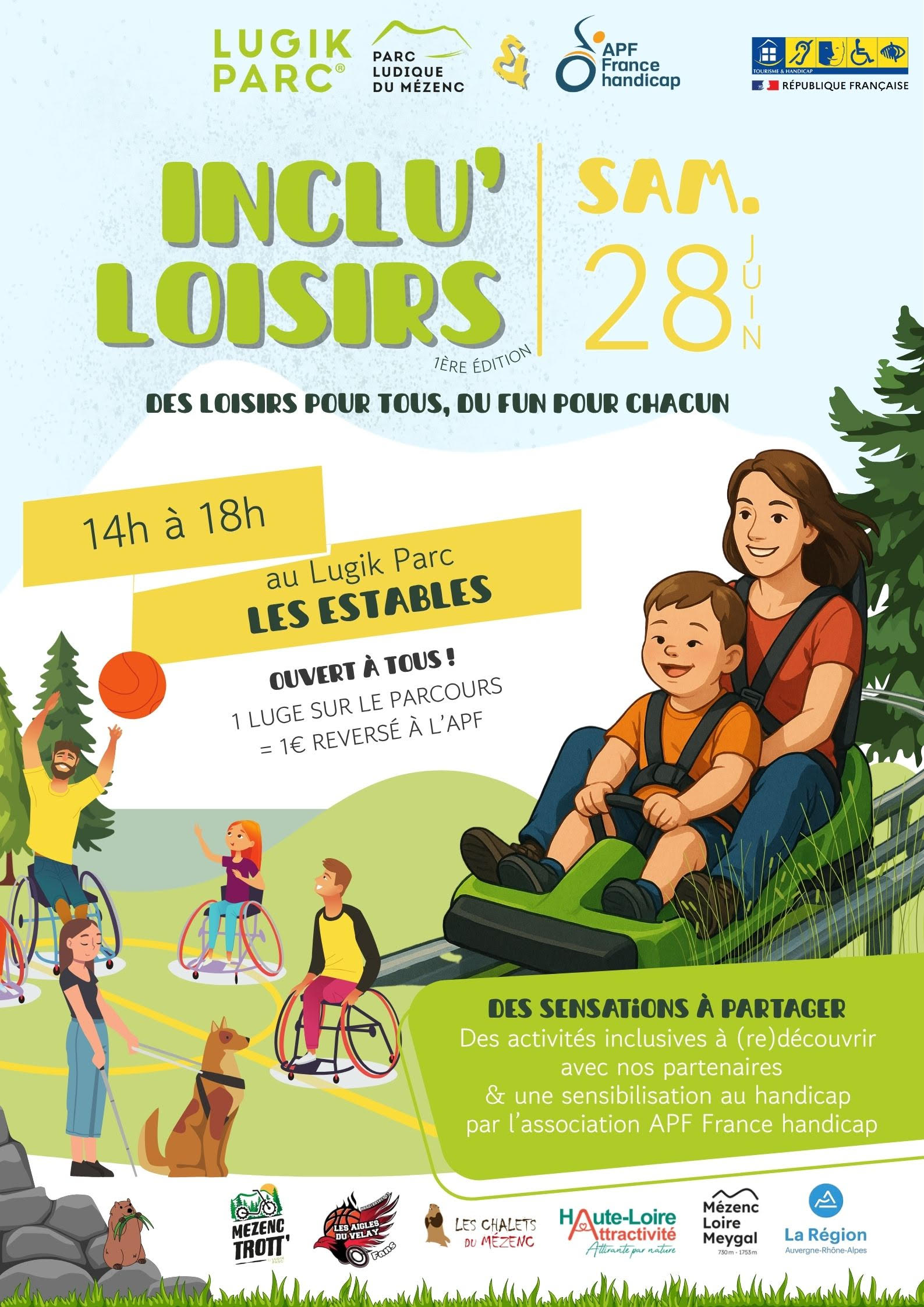 Inclu'loisirs, des loisirs pour tous Inclu'loisirs, des loisirs pour tous