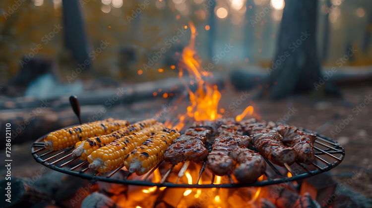 Balade et grillades en cabane_Les Estables