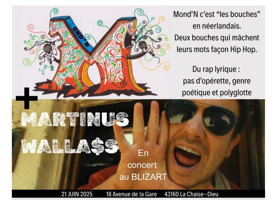 Fête de la Musique_La Chaise-Dieu- Affiche Martinus Walla$s