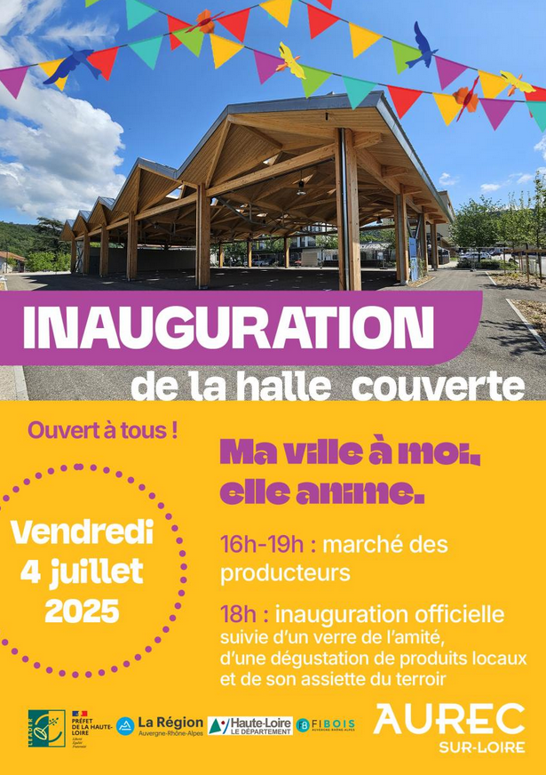 Inauguration de la Halle_Aurec-sur-Loire Inauguration de la Halle_Aurec-sur-Loire