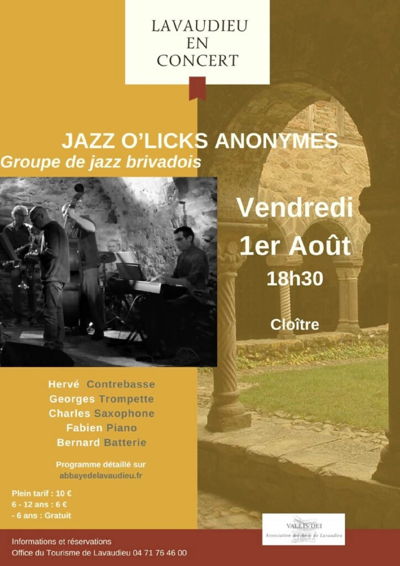 Jazz O'Licks Anonymes_Lavaudieu