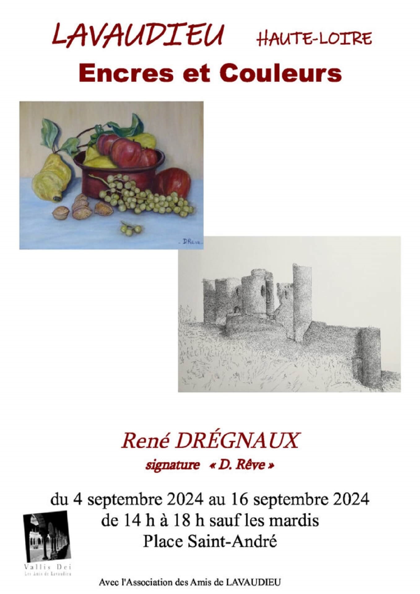 Encre et couleurs par René Drégnaux_Lavaudieu