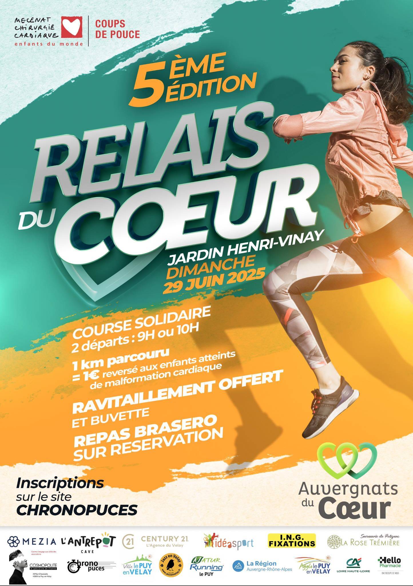 Relais du Coeur - 5ème édition_Le Puy-en-Velay Relais du Coeur - 5ème édition_Le Puy-en-Velay