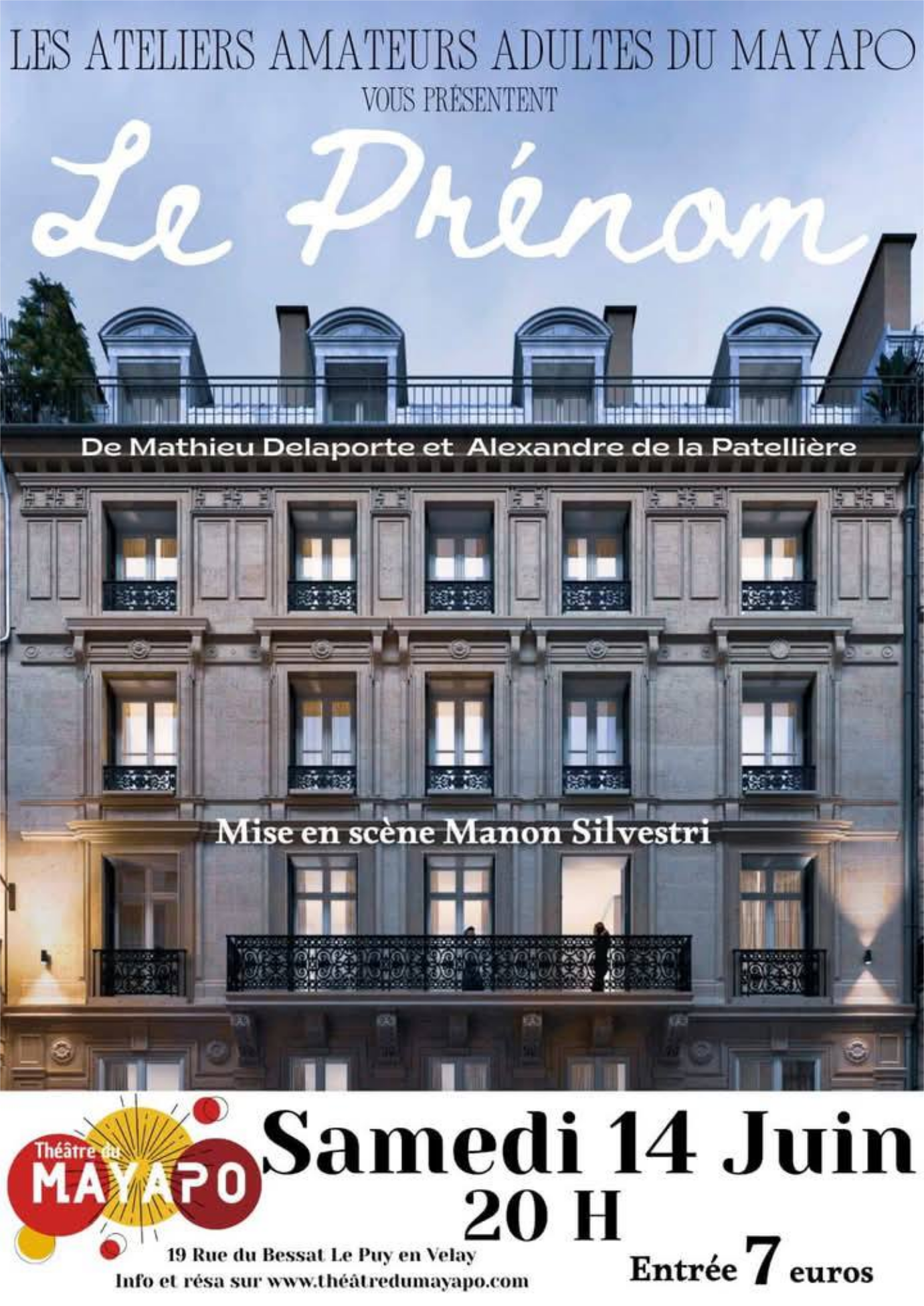 EVE_Théâtre : Le Prénom_Le Puy-en-Velay