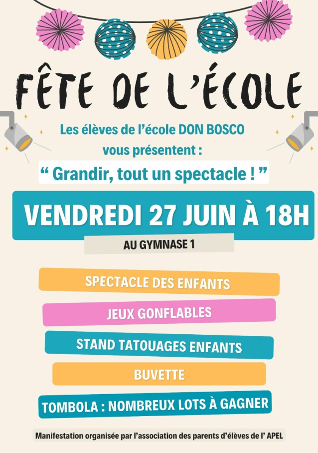Fête de l'école Don Bosco_Saint-Just-Malmont