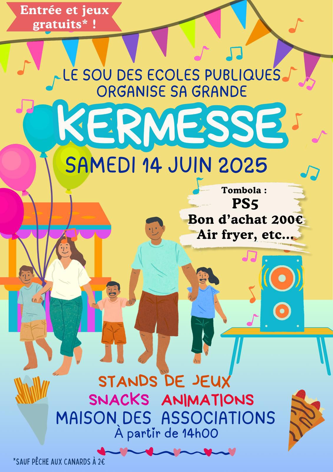 Kermesse des écoles publiques_Aurec-sur-Loire