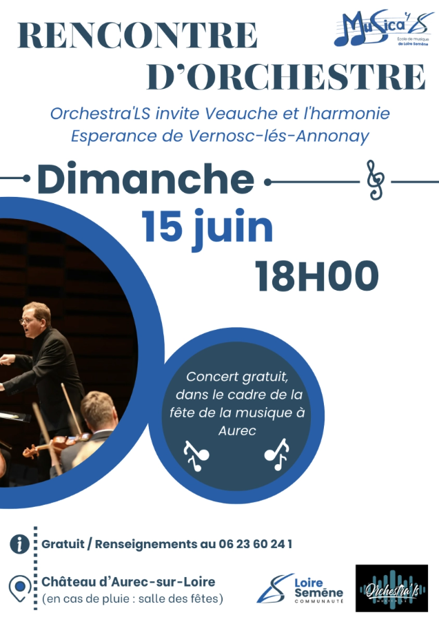 Rencontre d'orchestres Musica'LS_Aurec-sur-Loire Rencontre d'orchestres Musica'LS_Aurec-sur-Loire