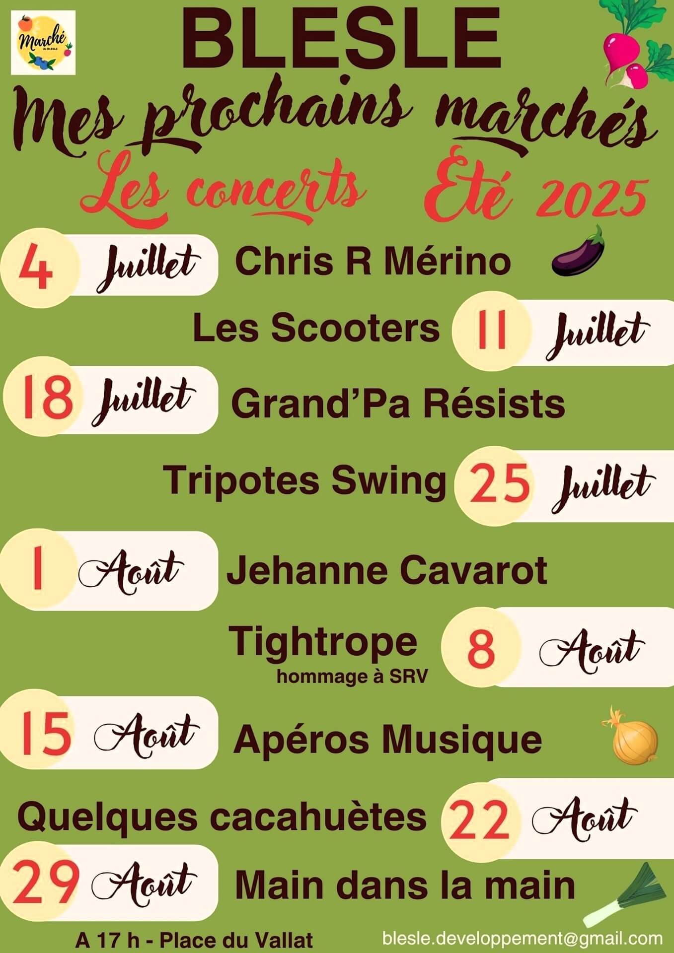 Marché d'été de Blesle_Blesle