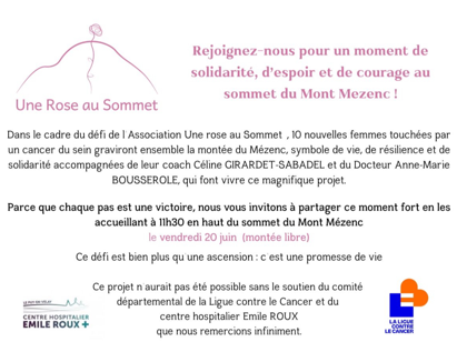 Une rose au sommet_Les Estables