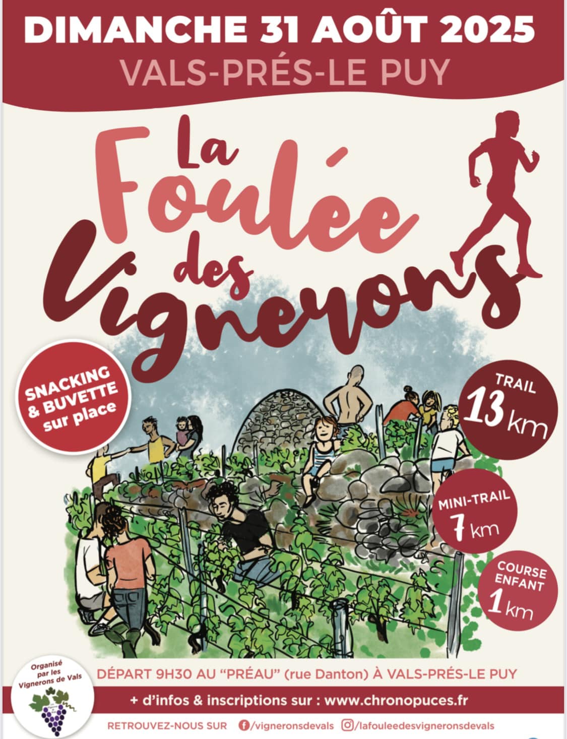 La foulée des Vignerons_Vals-près-le-Puy