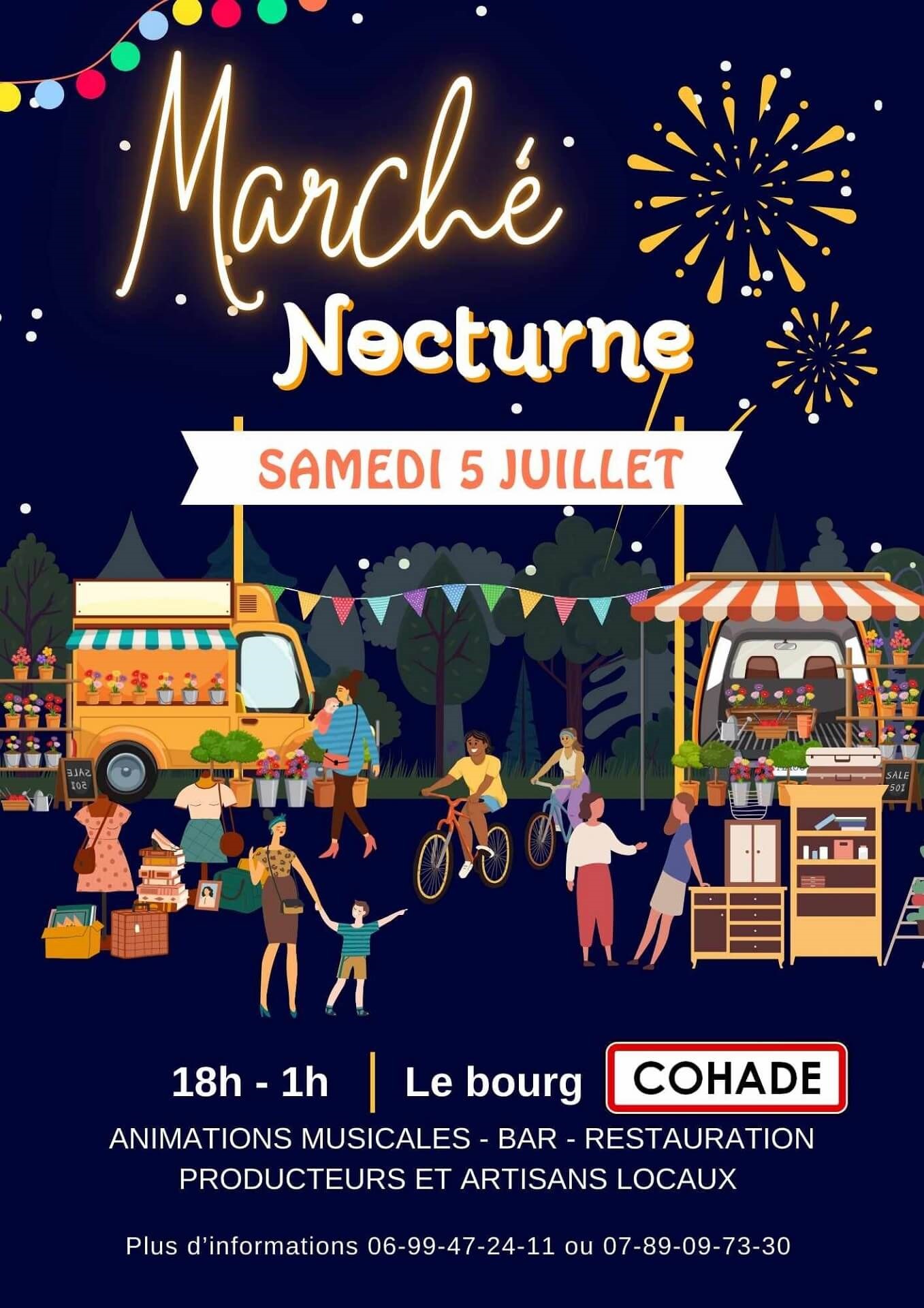 Marché nocturne_Cohade
