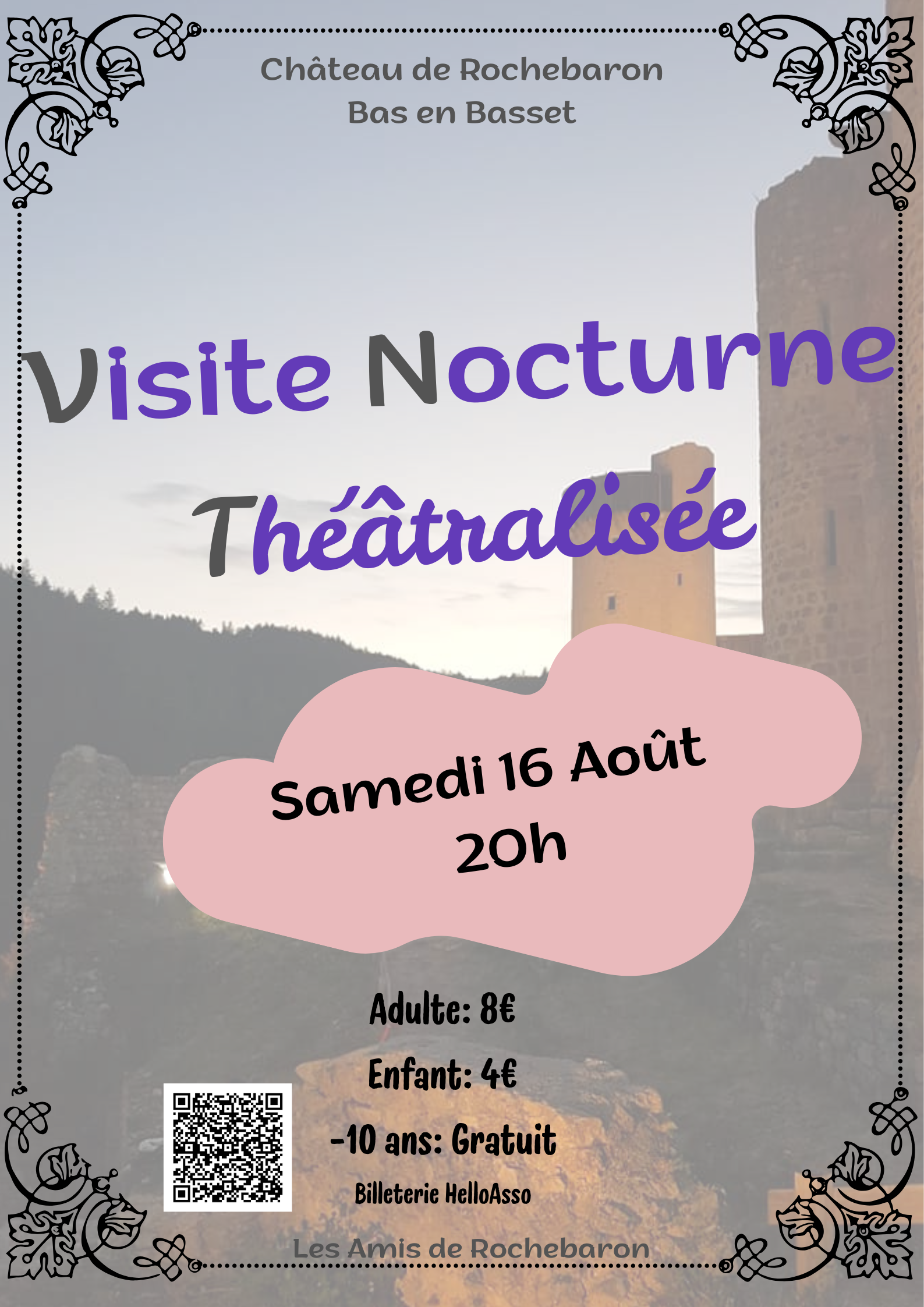 Visite nocturne Théâtralisée_Bas-en-Basset Visite nocturne Théâtralisée_Bas-en-Basset