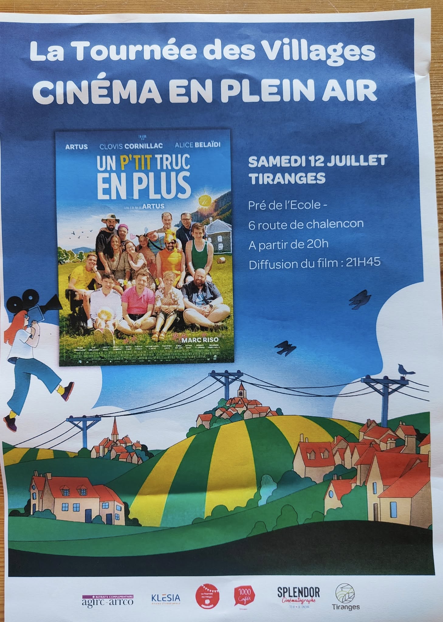 Cinéma en plein air_Tiranges