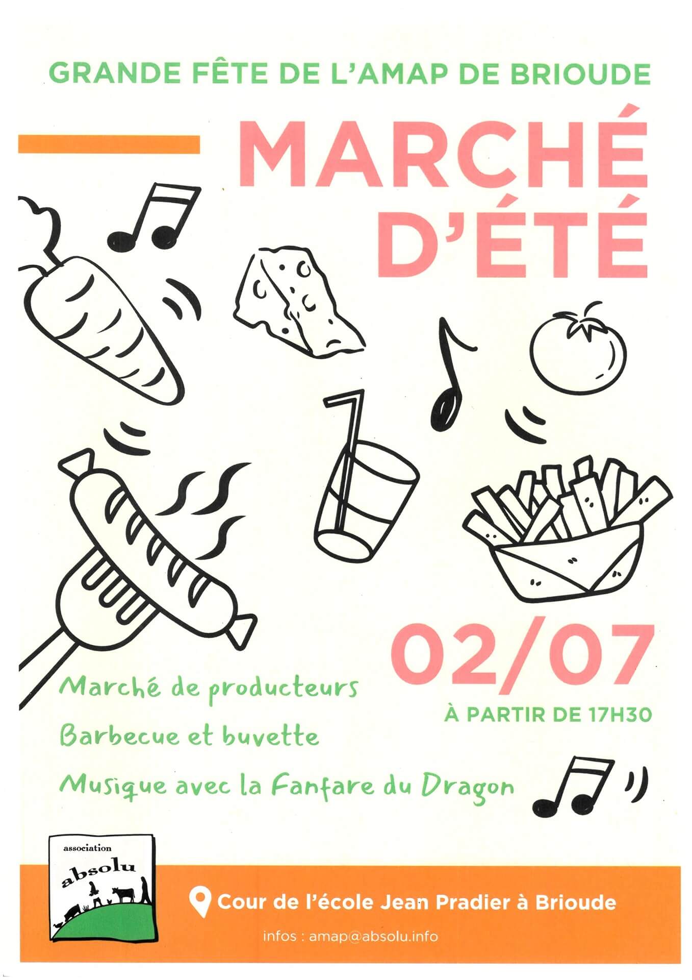Marché d'été_Brioude