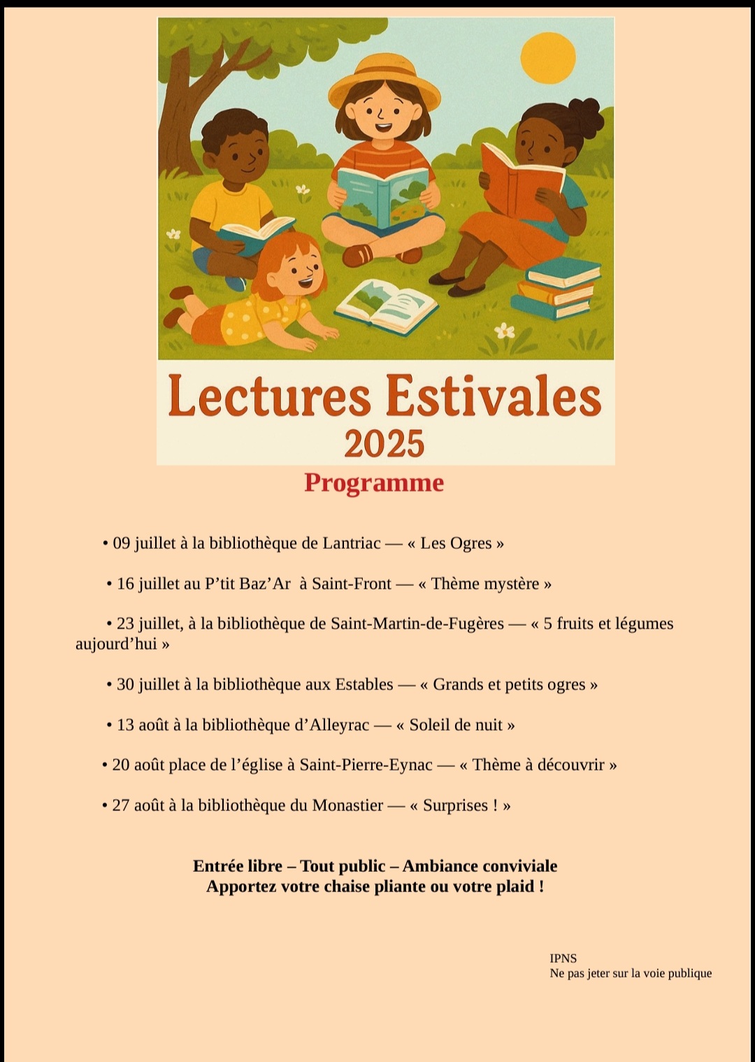 Lectures estivales et familiales_Lantriac