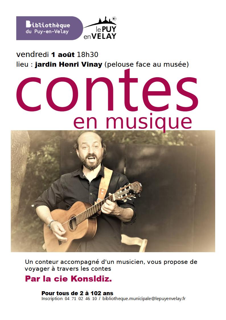 Bibliothèque du Puy : Contes en musique_Le Puy-en-Velay