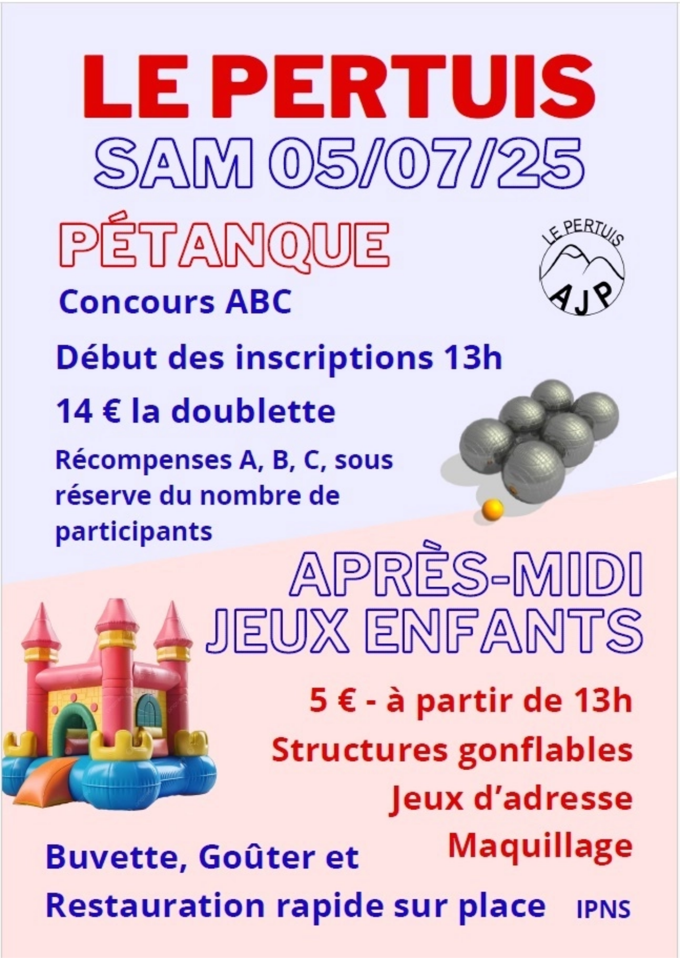 EVE_Concours de pétanque_Le Pertuis