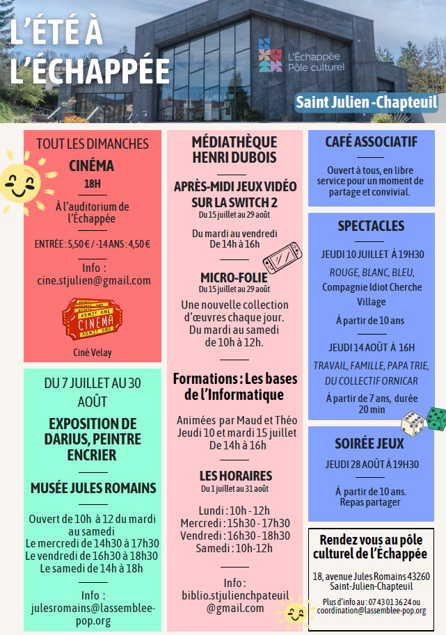 Micro-folie à la médiathèque_Le Monastier-sur-Gazeille