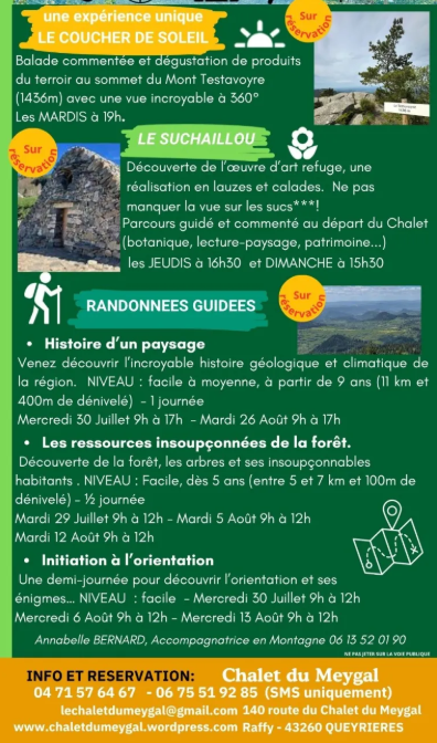 Randonnée guidée - "Histoire d'un paysage"_Queyrières