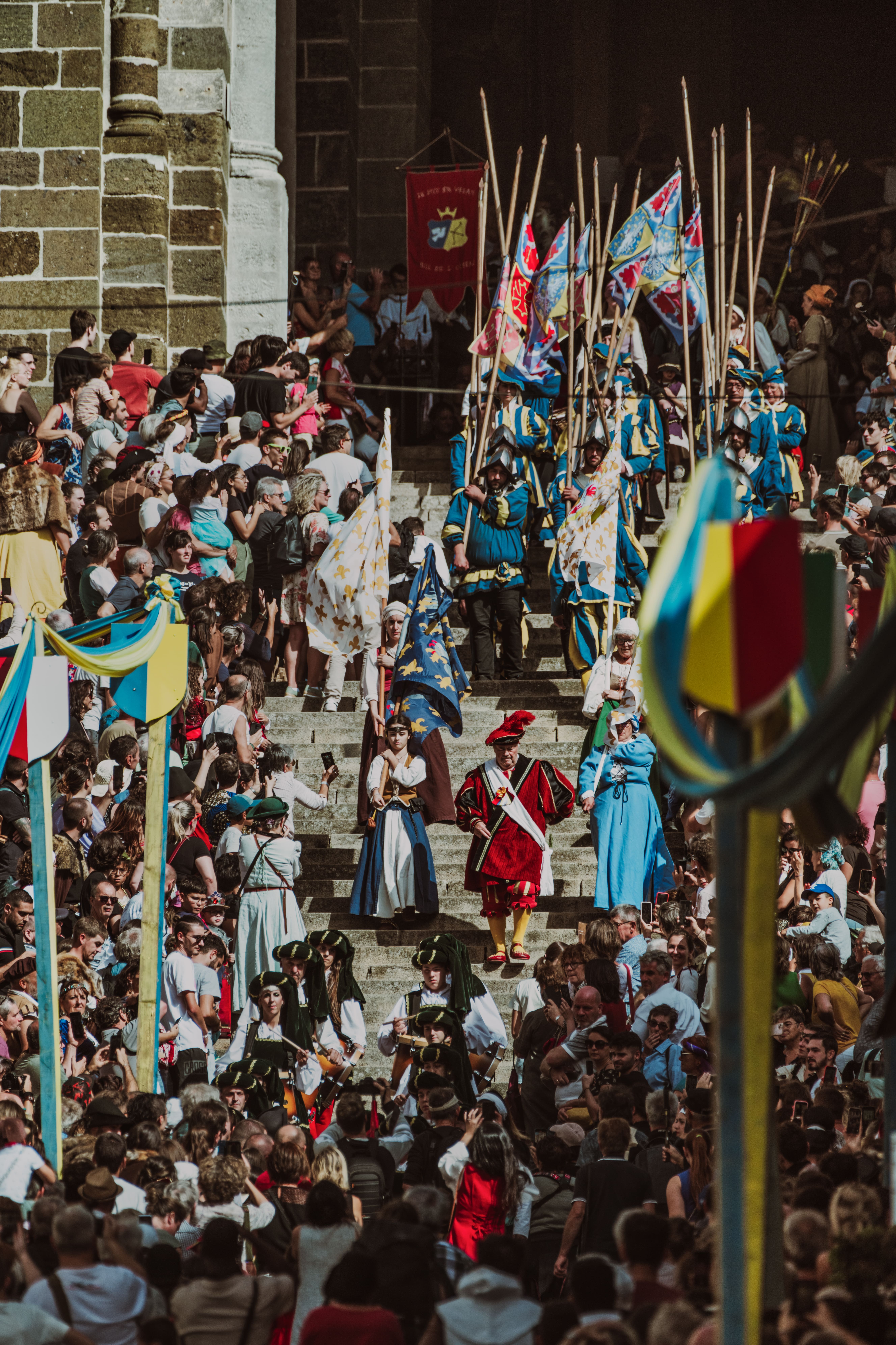 Grand défilé de clôture du Roi de l'Oiseau_Le Puy-en-Velay