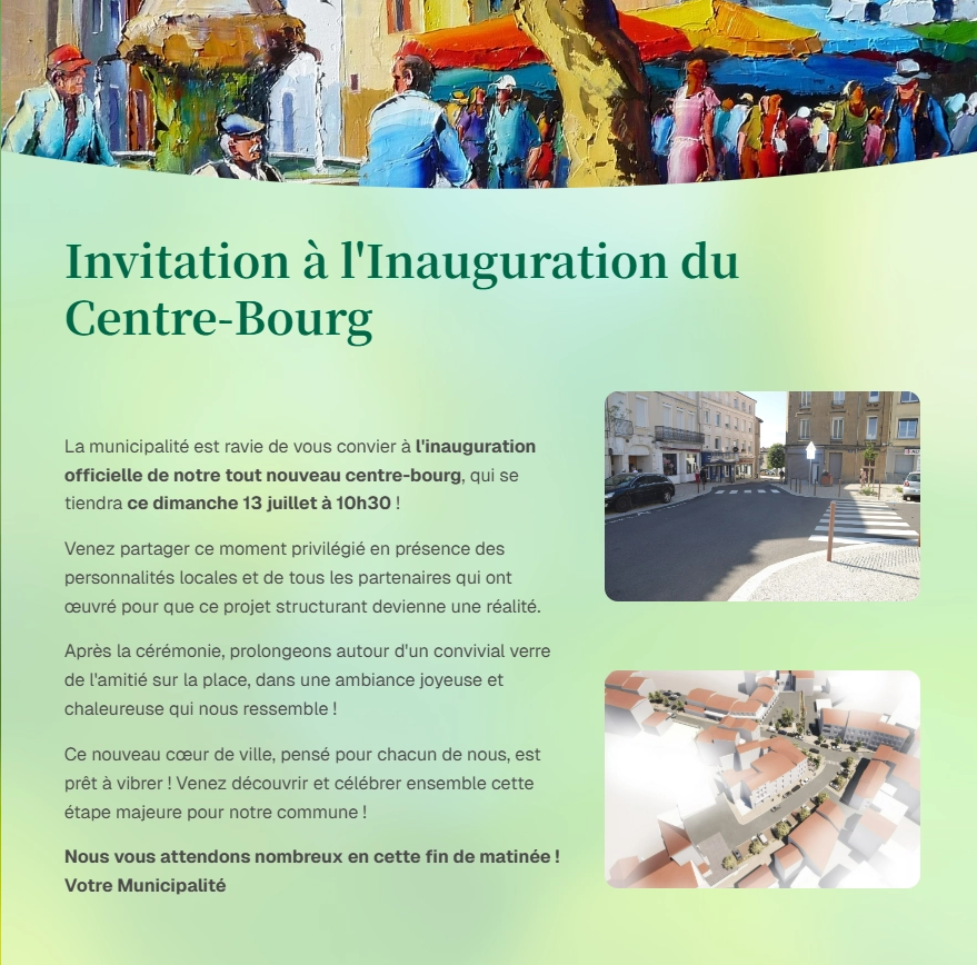 Inauguration du centre-bourg de Saint-Just-Malmont_Saint-Just-Malmont