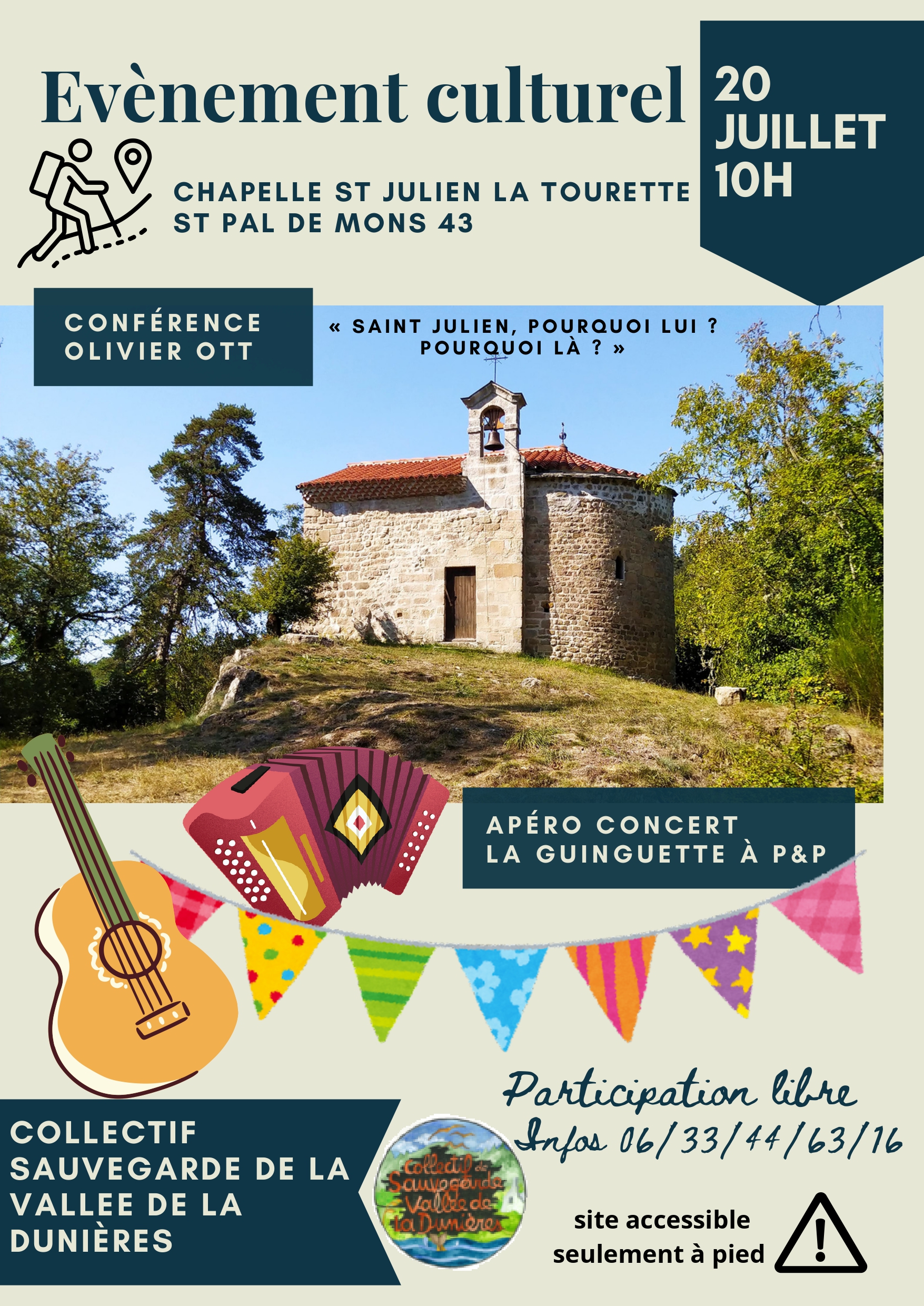 Concert et conférence à Laval_Saint-Pal-de-Mons