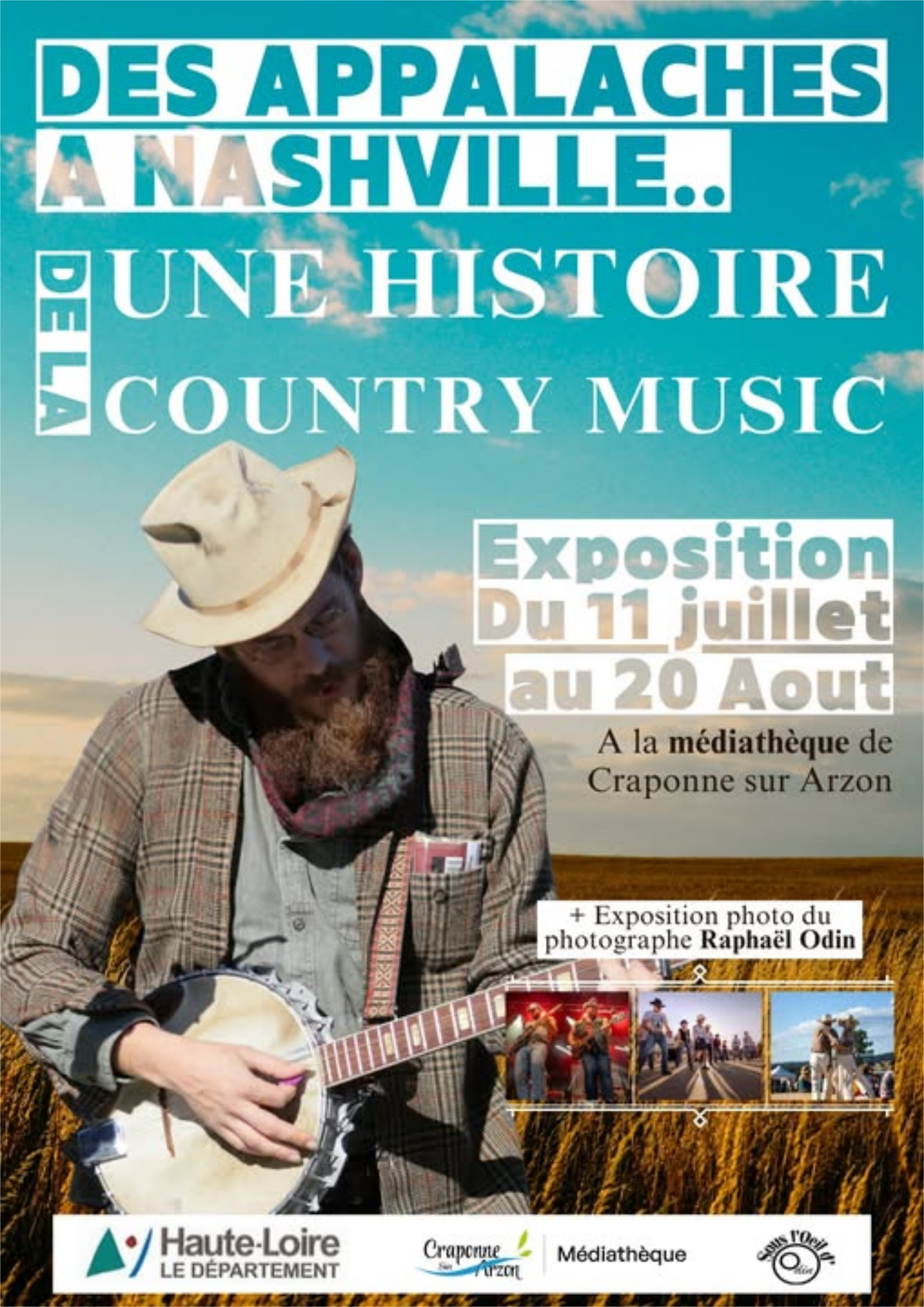 EVE_Exposition - "Country Music - des Appalaches à Nashville"_Craponne-sur-Arzon