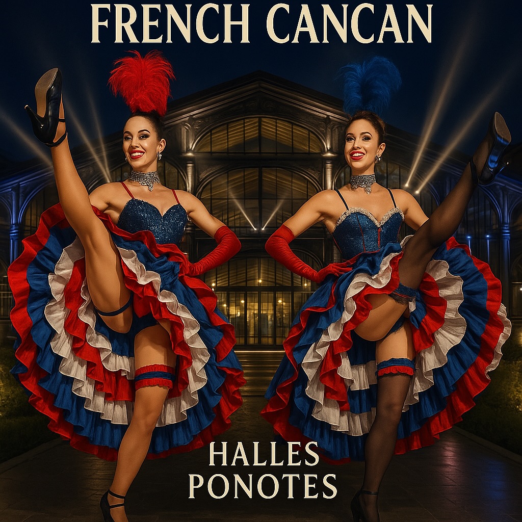 Soirée French Cancan aux Halles Ponotes_Le Puy-en-Velay