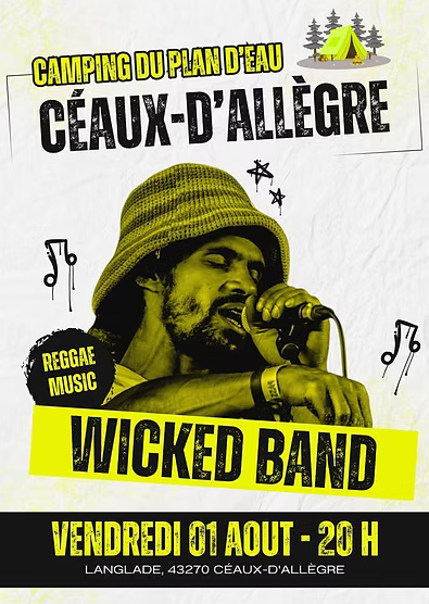 Concert de Wicked Band_Céaux-d'Allègre