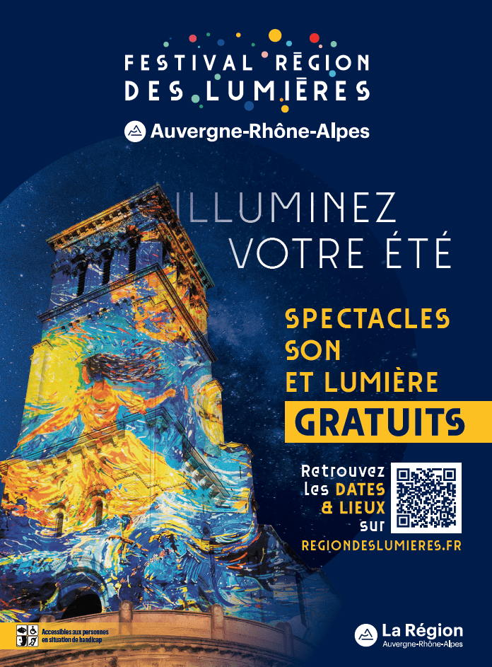 Festival Région des Lumières à l'Église des Carmes_Le Puy-en-Velay