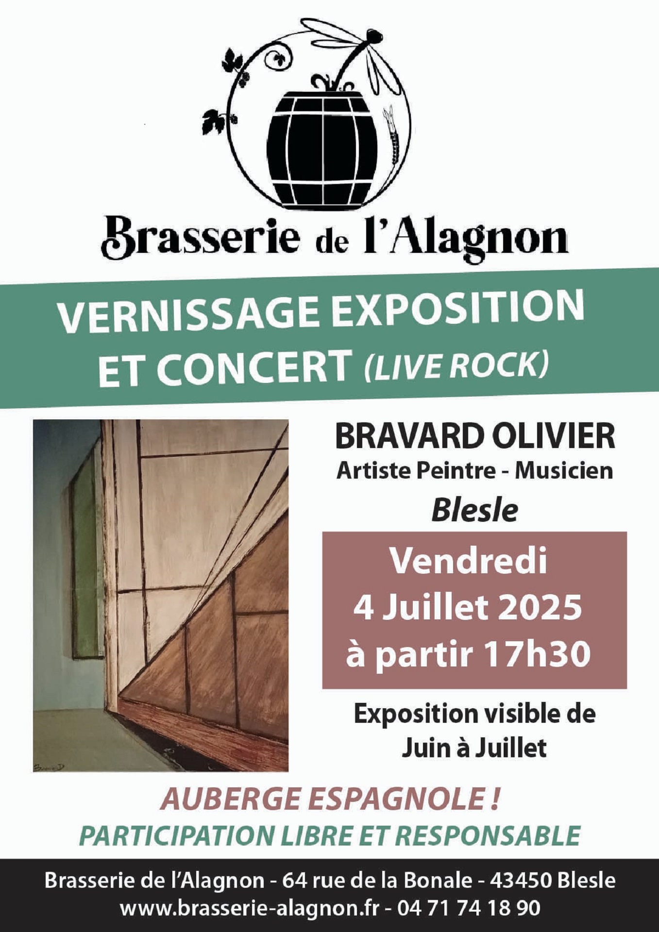 Exposition Olivier Bravard_Blesle