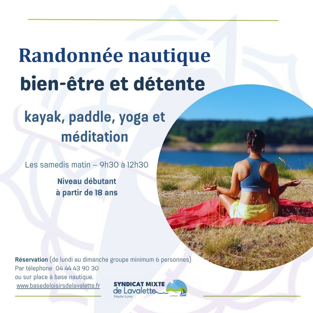 Randonnée nautique, bien-être et détente_Lapte