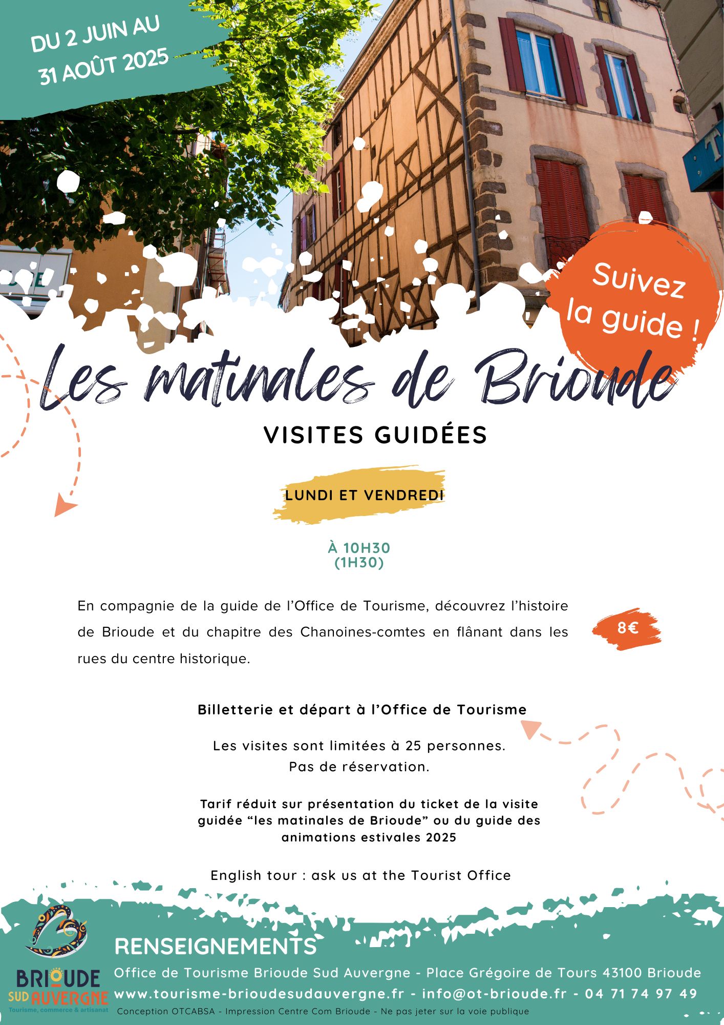 Visites guidées du centre-ville historique de Brioude_Brioude